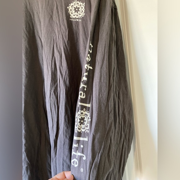 Natural Life Be Happy long sleeve shirt - Picture 2 of 5
